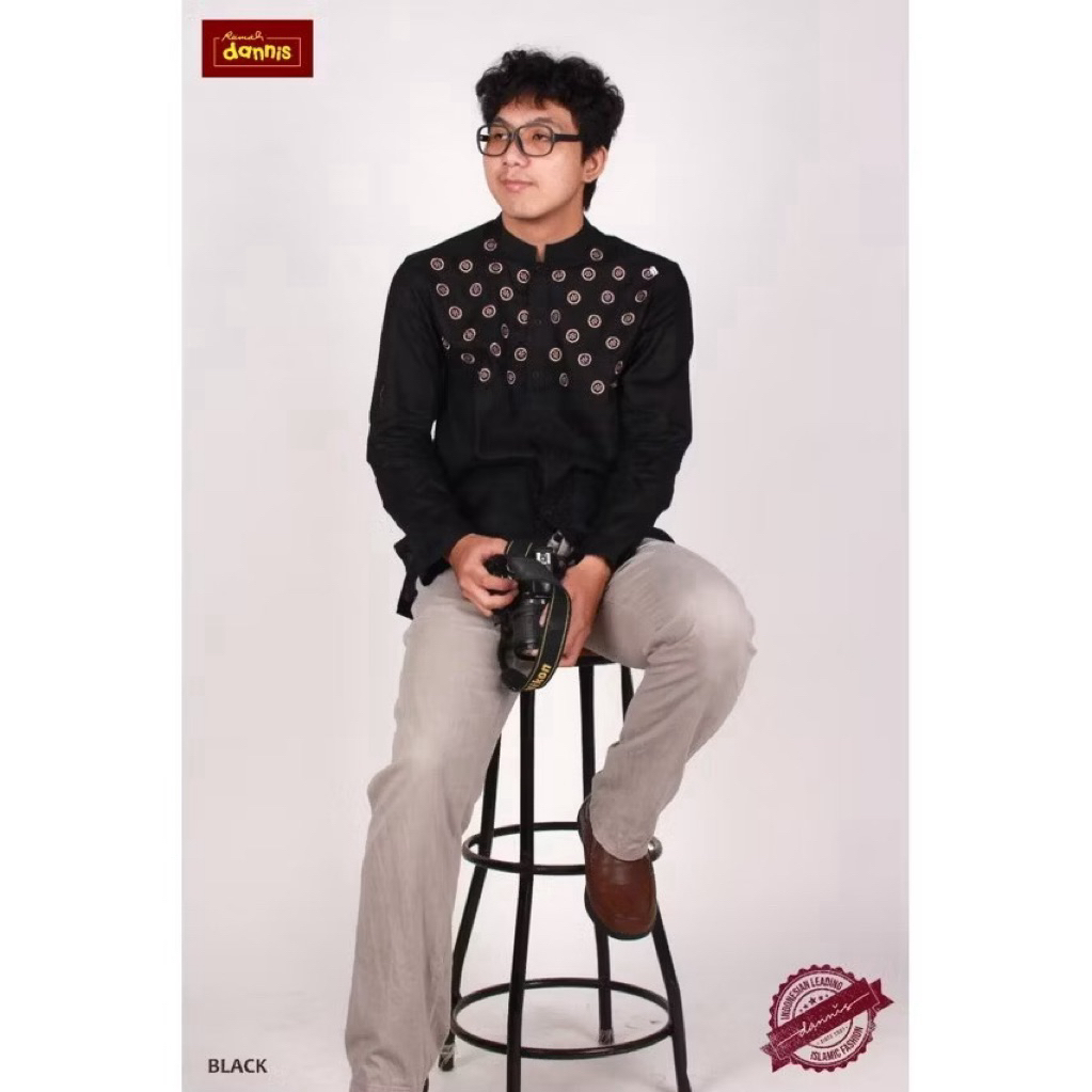sale 30% / K220817 / koko dannis / baju muslim laki laki / baju ngaji / baju lebaran / koko murah