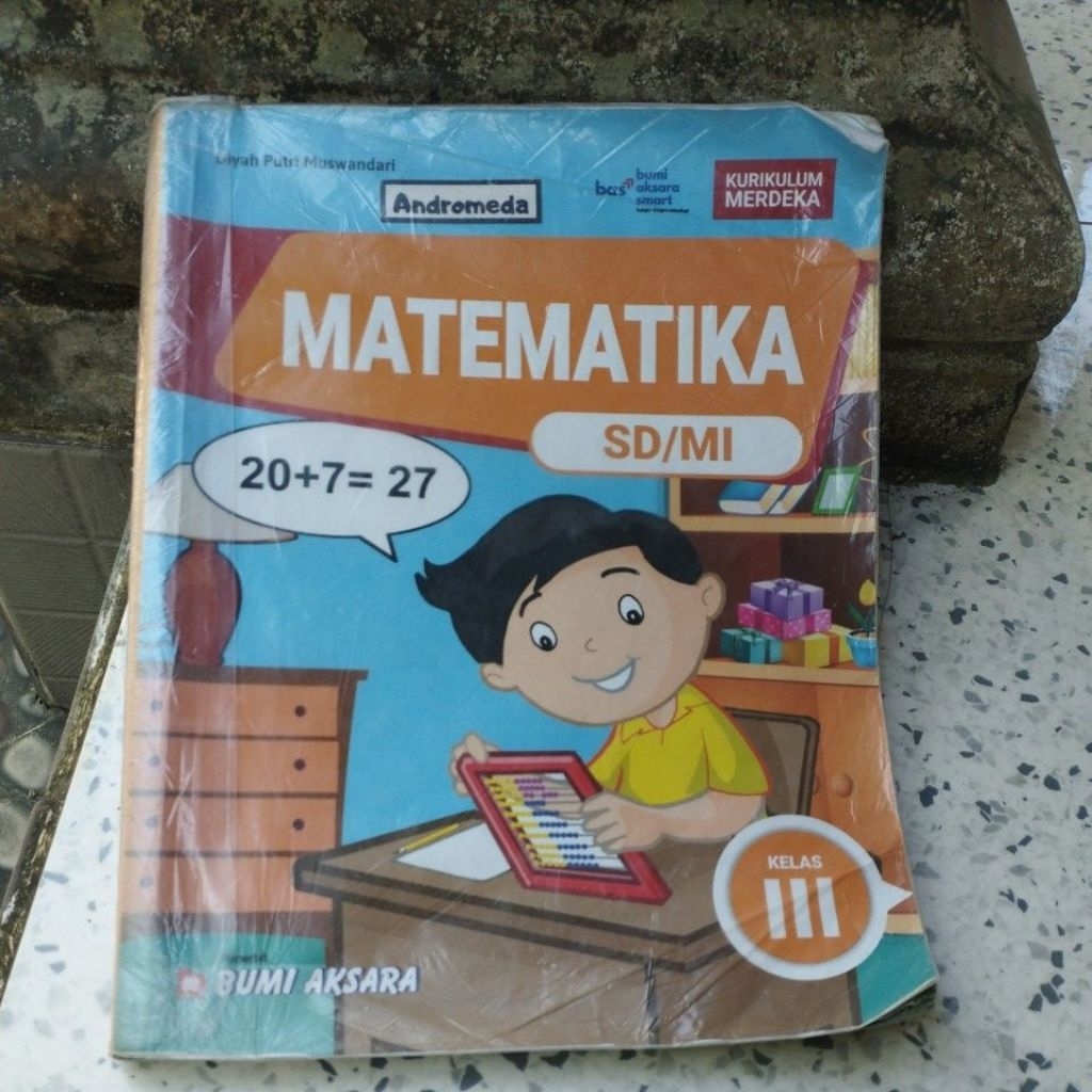 Buku Matematika kelas 3 Bumi Aksara