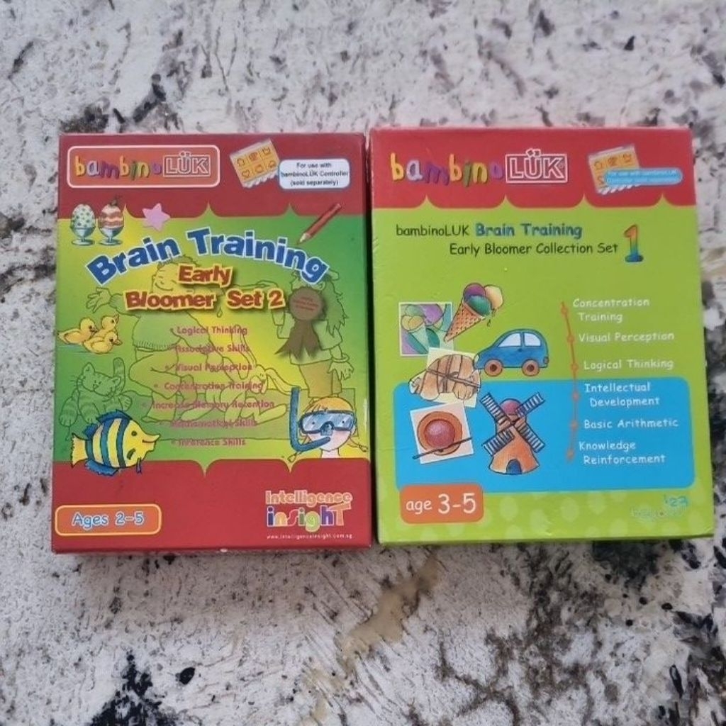mainan edukasi anak Brain Training bambino LUK preloved