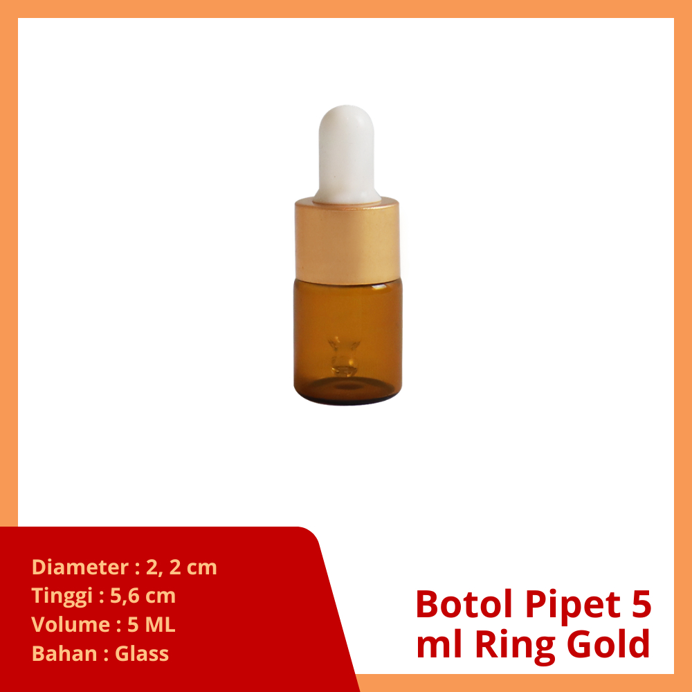 Botol Pipet 5 ml / Botol Serum 5 ml