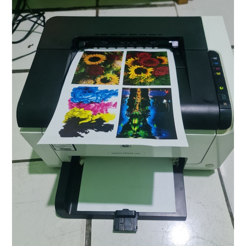 printer hp laserjet cp1025 color