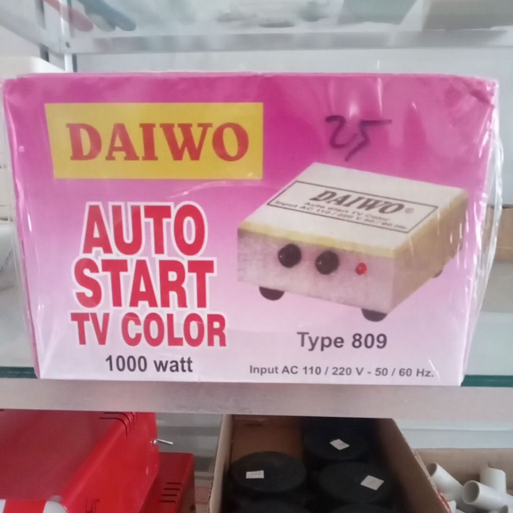 AUTO START DAEWO 1000 WATT TV WARNA