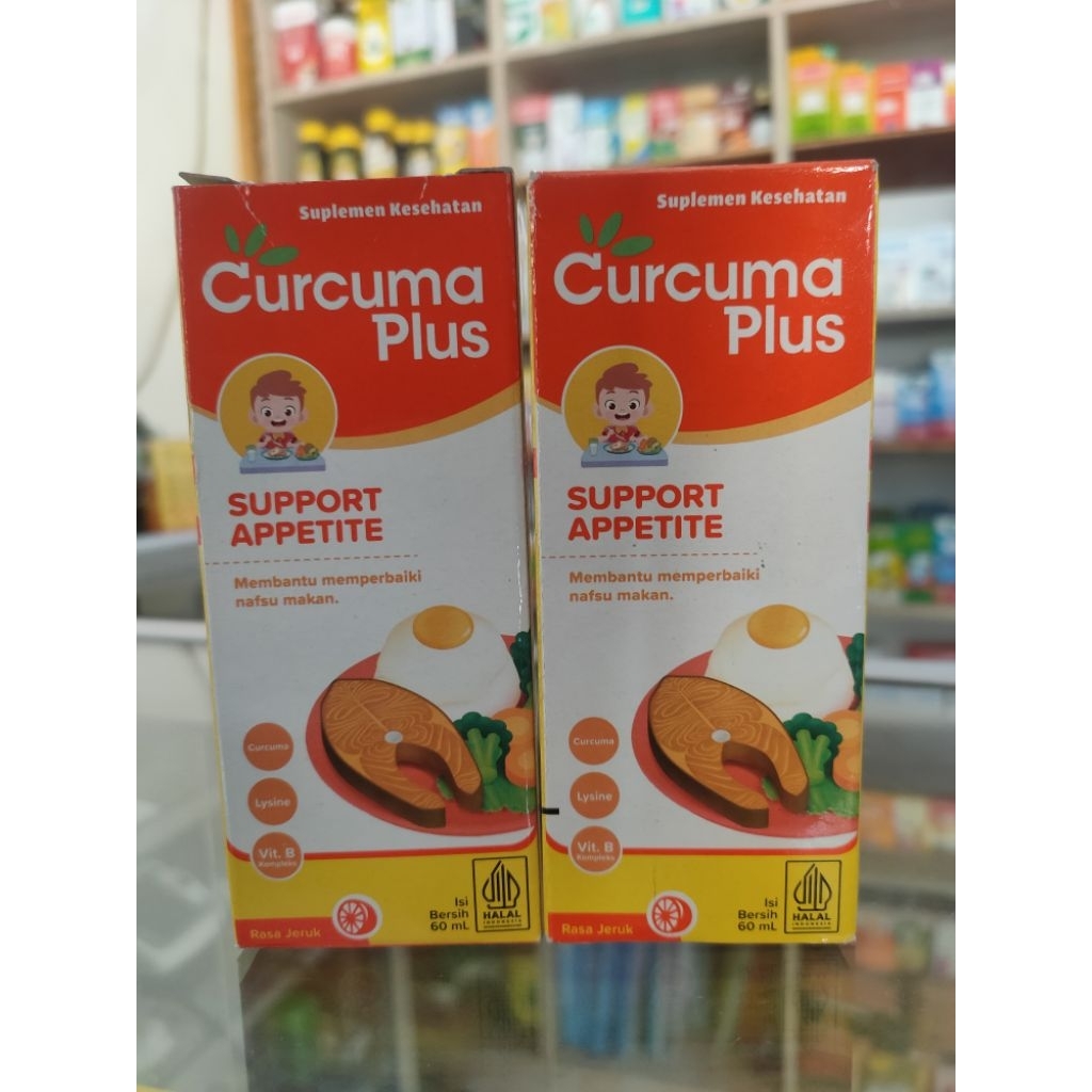 CURCUMA PLUS SIRUP NAFSU MAKAN ANAK 60 ML