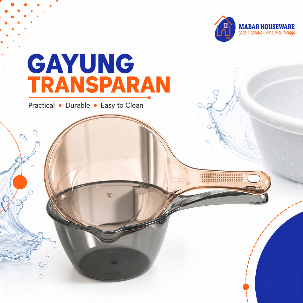 Gayung Transparan Gayung Mandi / Gayung Transparan Estetik Gayung Bayi