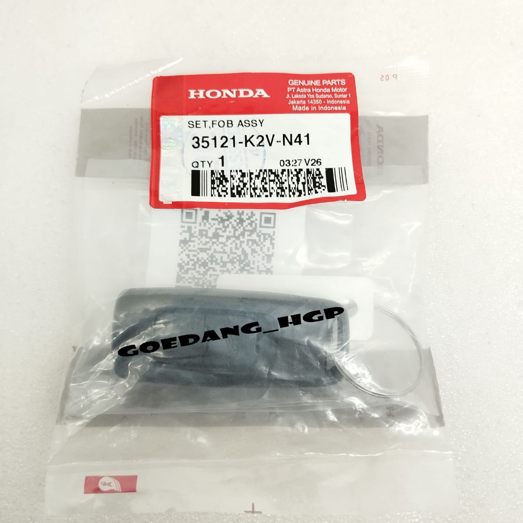 Remot Fob Honda Vario 125 eSP K2V CBS ISS ORI AHM 35121K2VN41