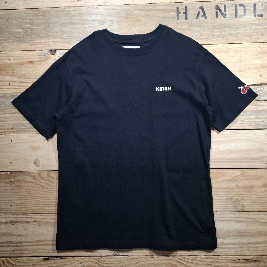 Tshirt Kirsh Kaos Oblong Warna Hitam Kirsh