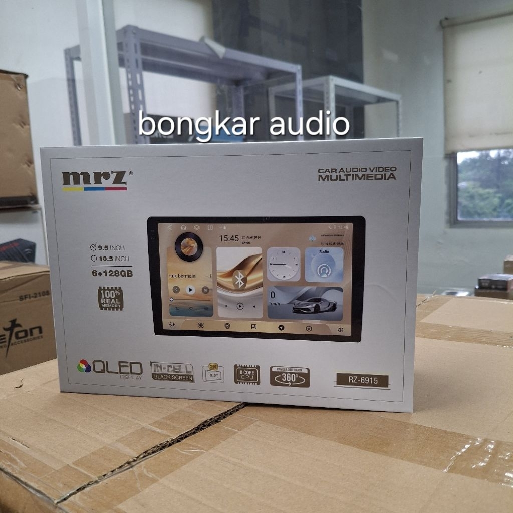 Headunit Mobil MRZ RZ-6915 6/128 9 Inch