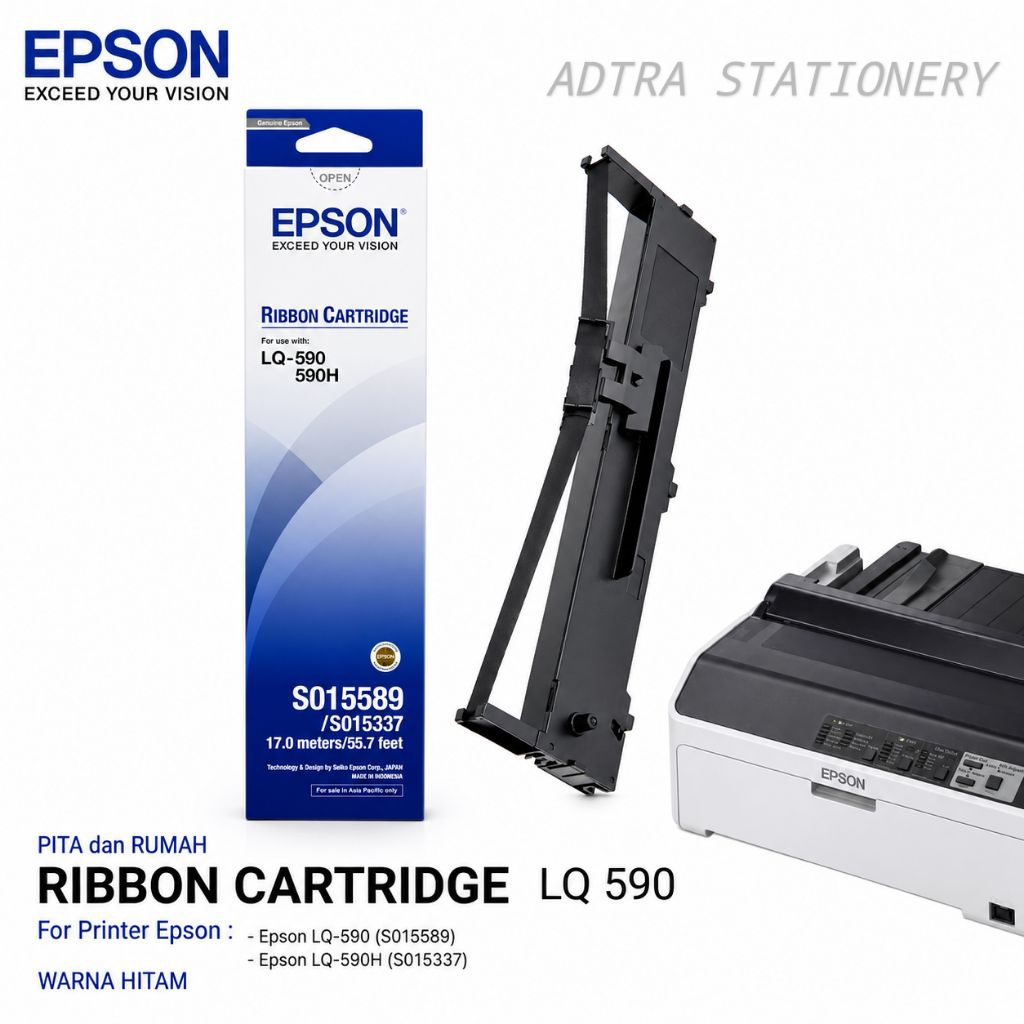 Pita Ribbon Cartridge Epson LQ590,LQ590H,LQ590II,LQ590IIN,LQ590HII