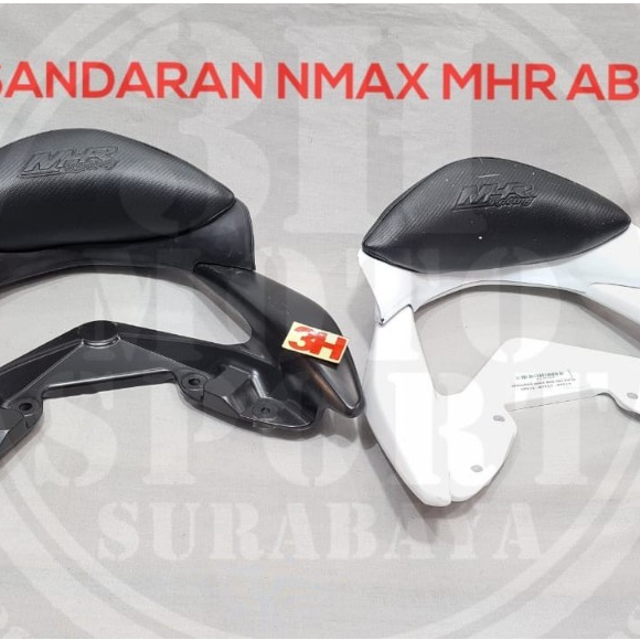 SANDARAN JOK MOTOR NMAX MHR ABS WARNA GREY/ABU-ABU; PUTIH;  HITAM DOFF