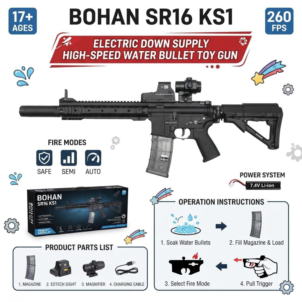 Mainan aksi luar ruangan Bohan KS1
