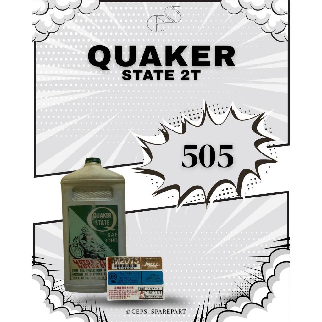 Quaker State 2T Oil Lawas