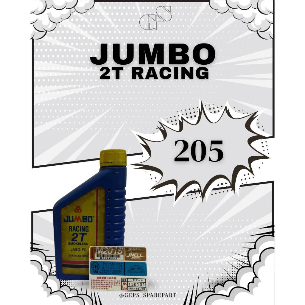 Jumbo Racing 2T Oil Lawas