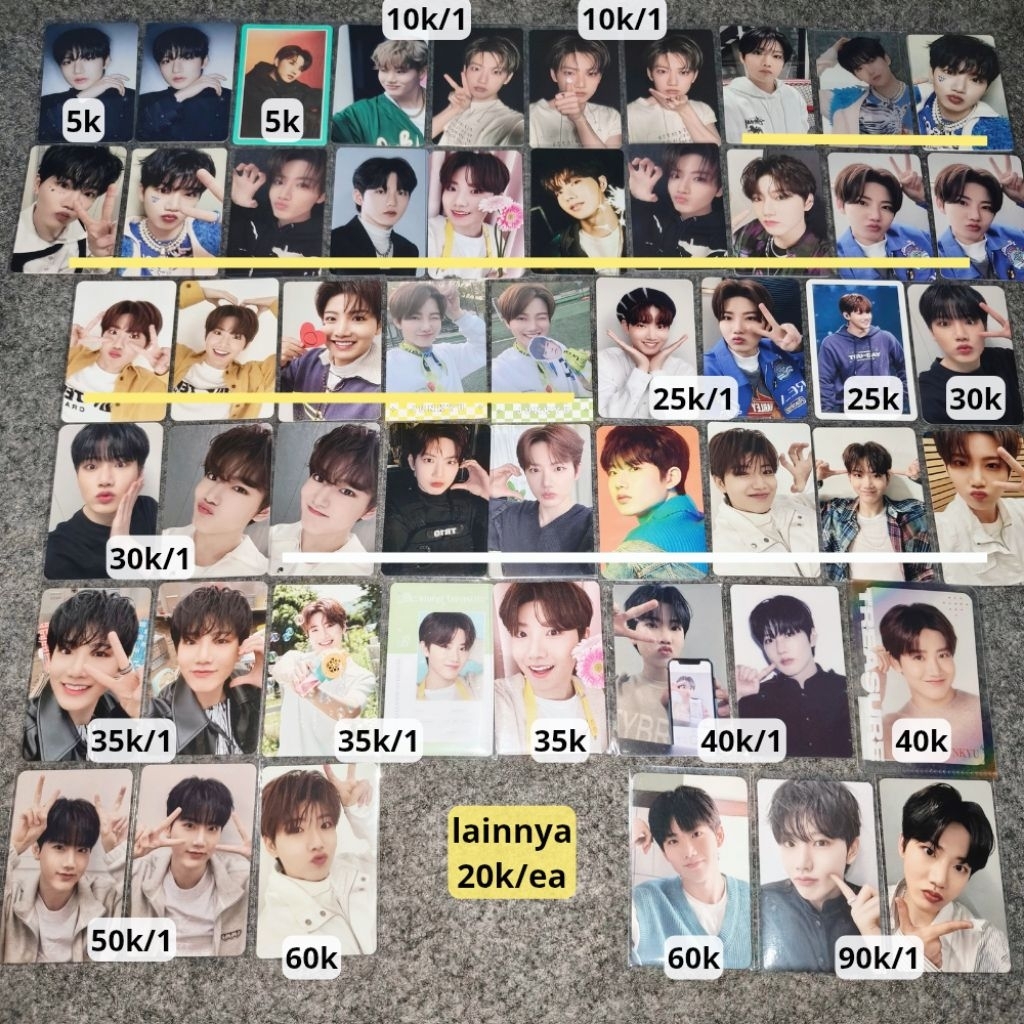[WAJIB CO BUNGKUS] SALE JUNKYU pc treasure album jikjin yg tag japan reboot ar tuspi night garden md