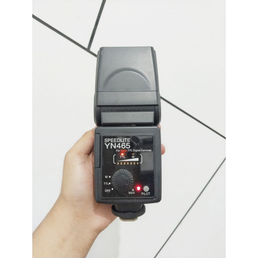 FLASH YN465 UNIVERSAL SIAP PAKAI