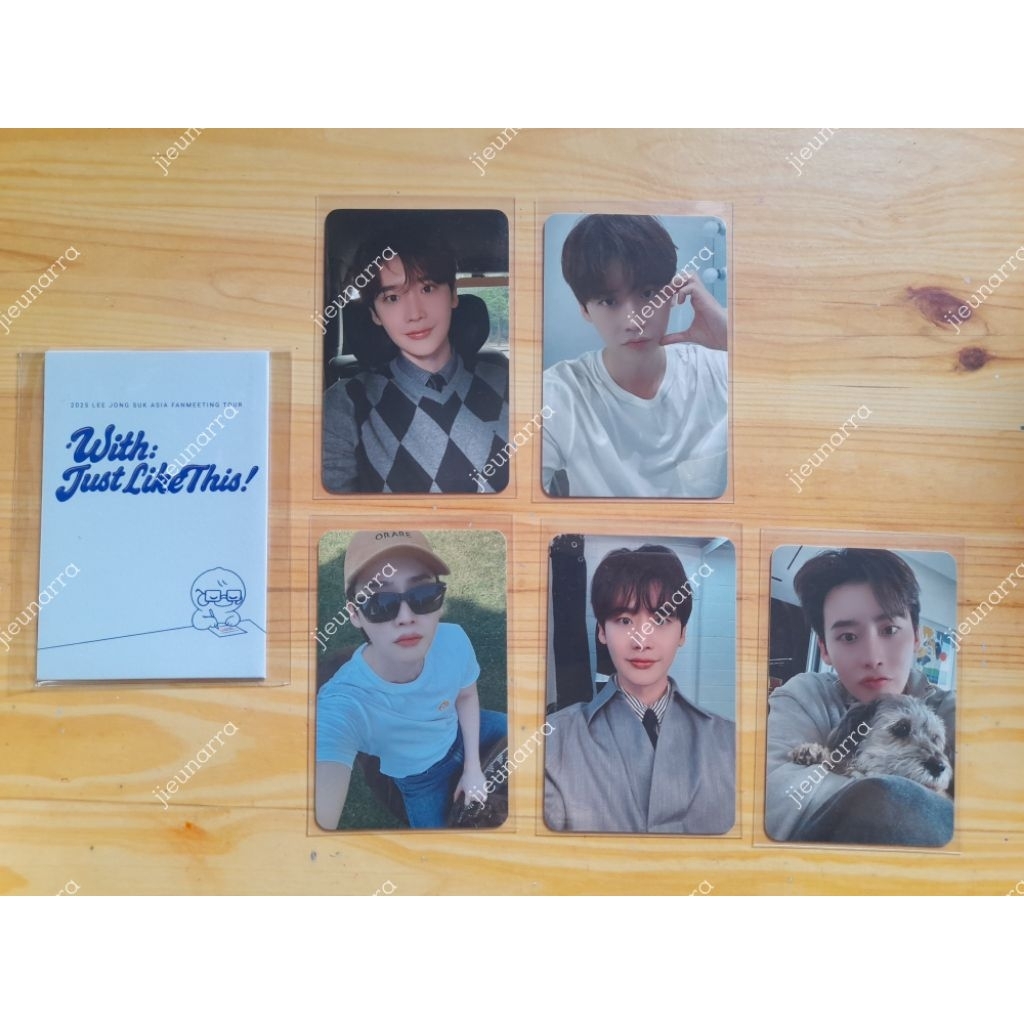 Lee Jong Suk Official Photocard - PC 2025 Asia Fanmeeting