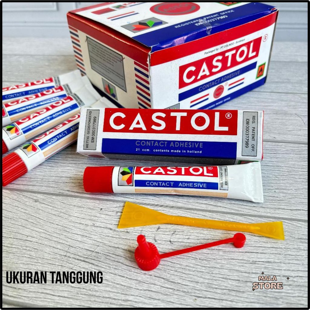 Lem sepatu Castol tanggung 21 ccm