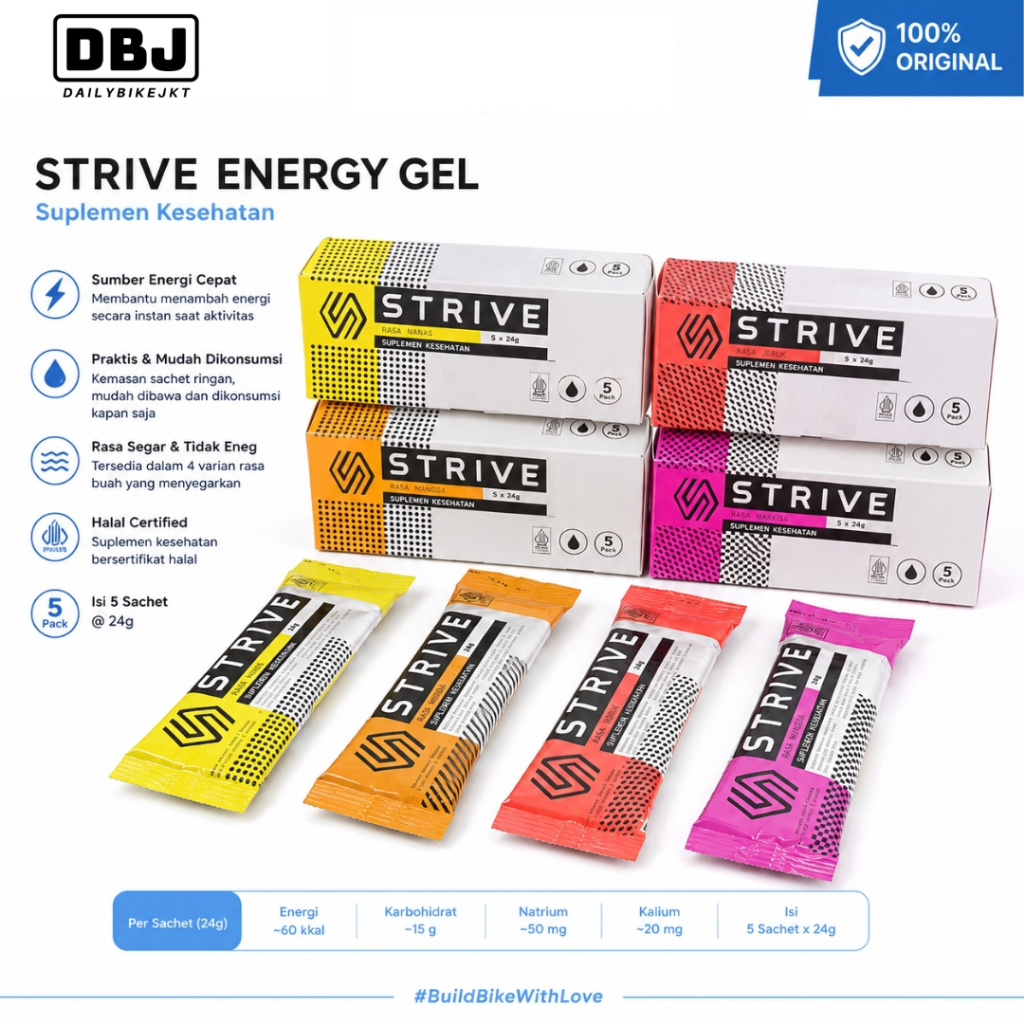 STRIVE ENERGY GEL - Suplemen Kesehatan