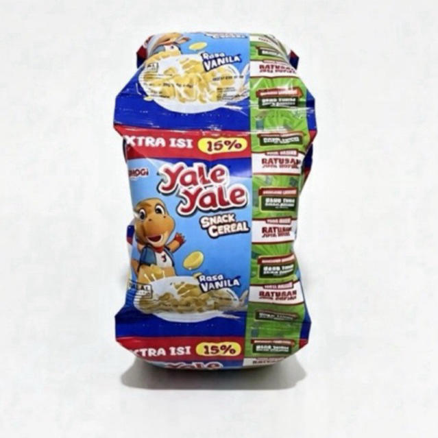 Momogi YALE YALE Snack Berhadiah Cereal Rasa Vanila Extra Isi 15%