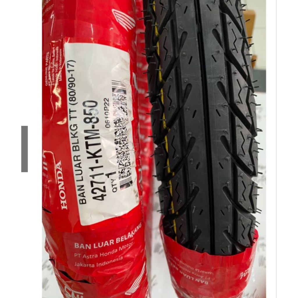 ban luar motor bebek KPH 17 275 dan KTM 17 80/90 federal honda