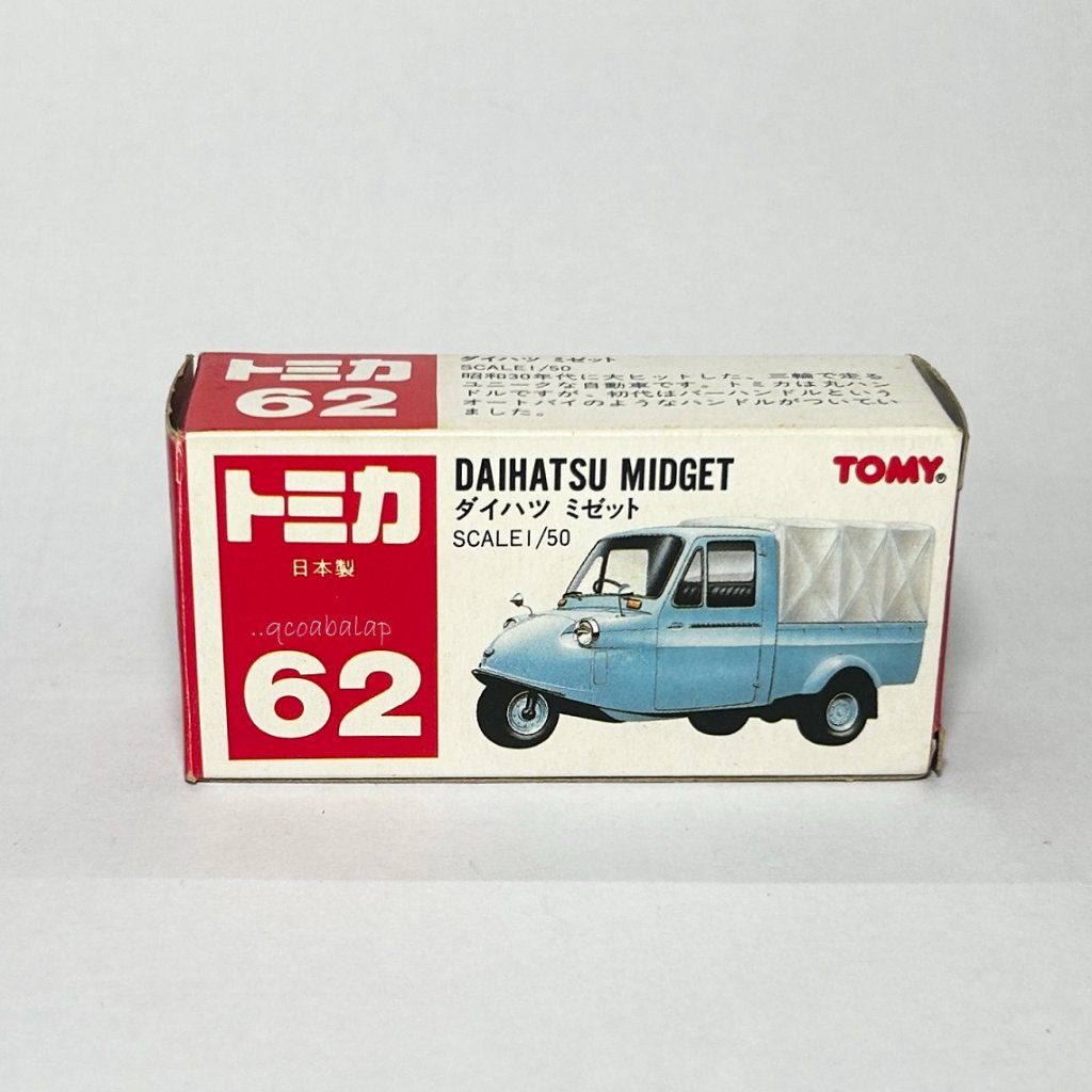 Tomica Japan Daihatsu Midget No.62 Bemo