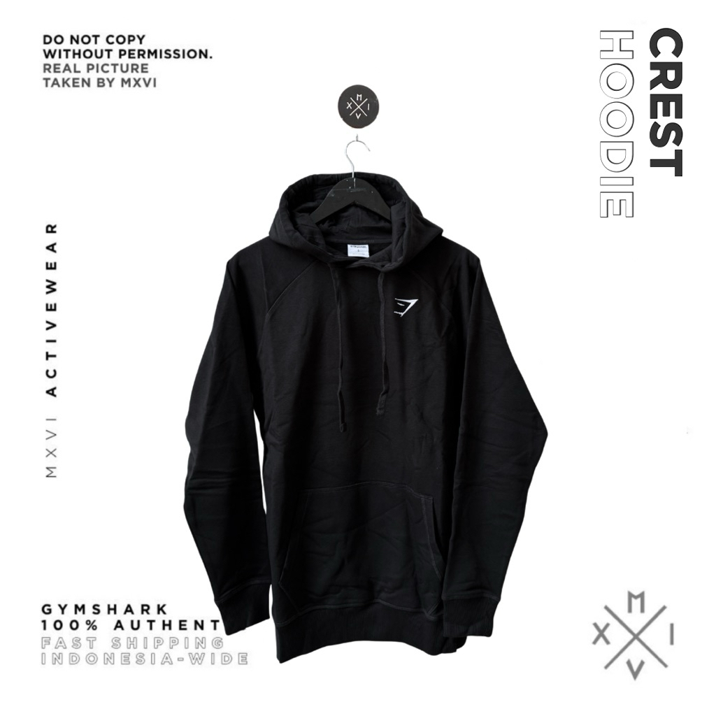 Gymshark Crest Hoodie Men's