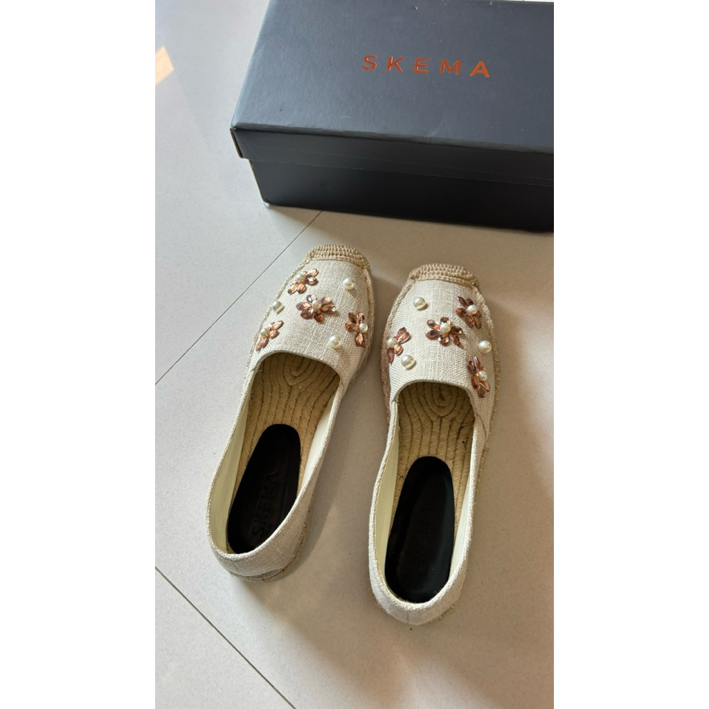 Preloved Sepatu Skema Kate Espadrilles