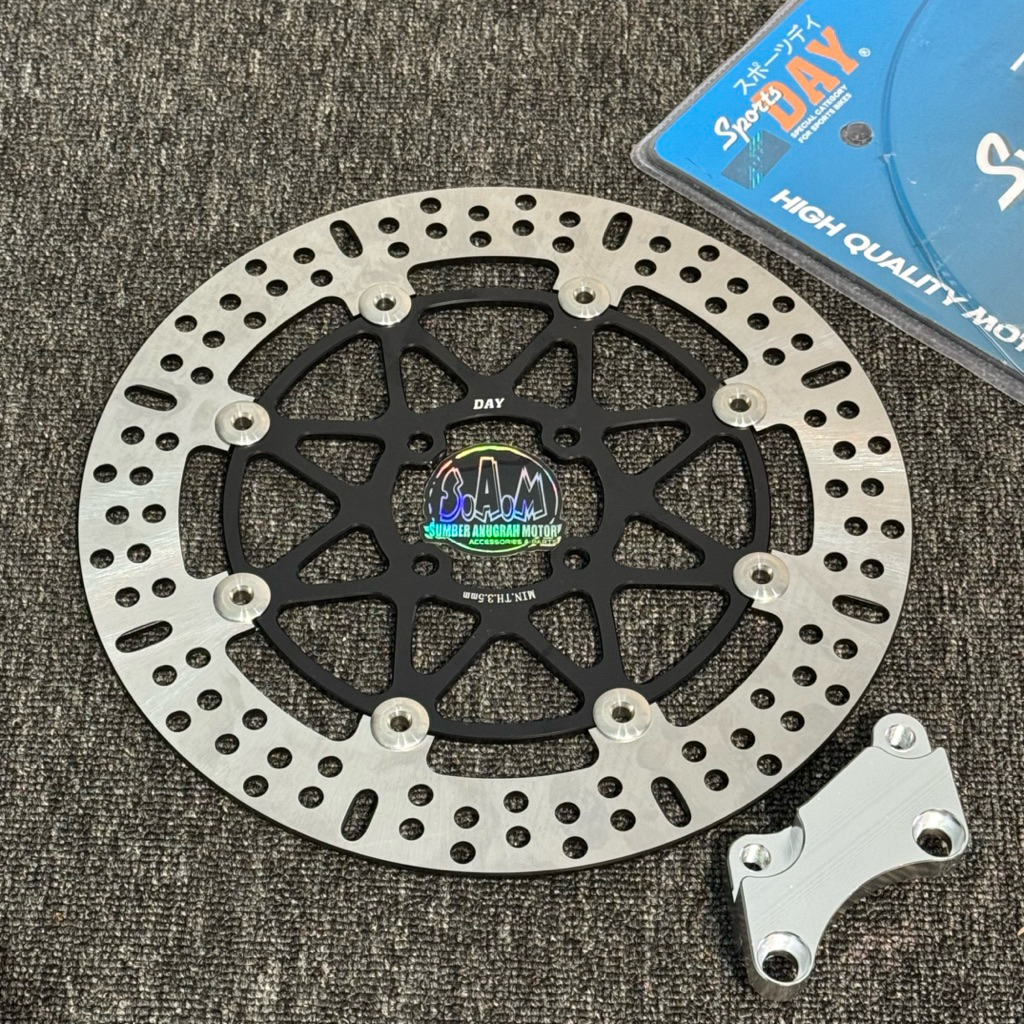 DISC DAY CNC FLOATING PNP JUPITER F1ZR 300MM / Piringan Cakram Depan fizr fiz f1z z vega old Rxk rxk