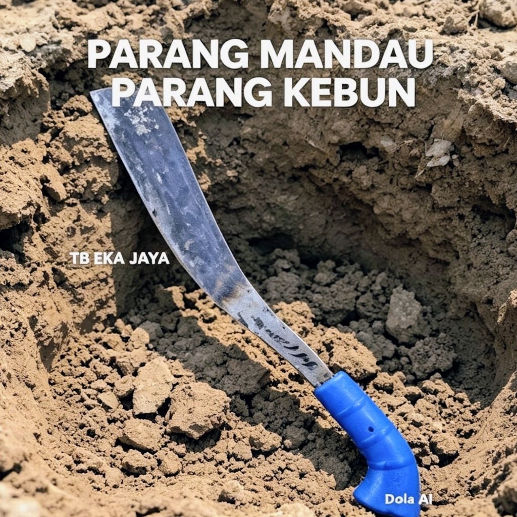 Parang Mandau Parang Kebun Golok Kebun Tempa
