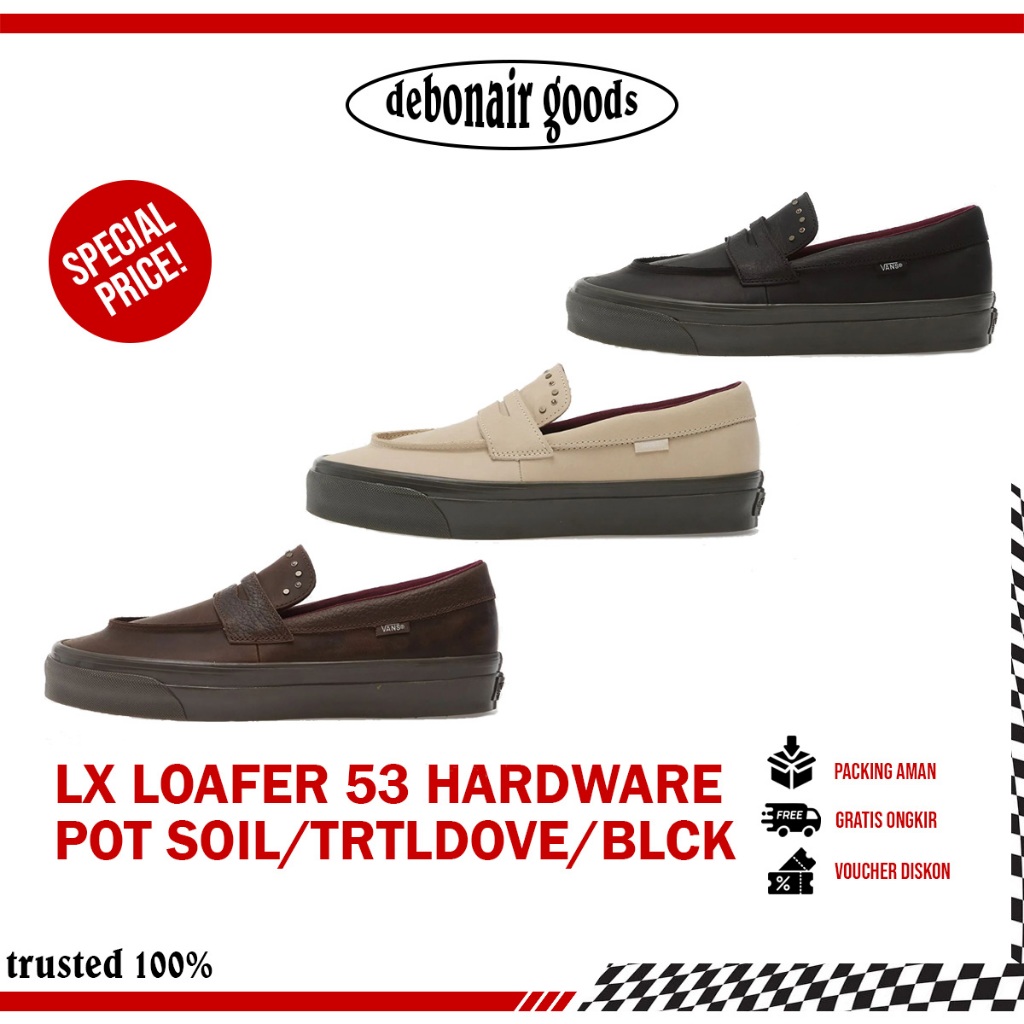 SEPATU LOAFER VANS LOAFER 53 HARDWARE ORIGINAL