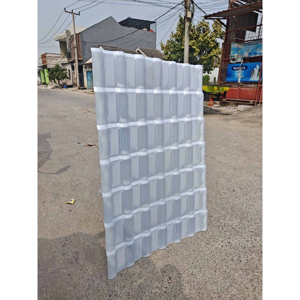 genteng upvc 1,5mm translucent 30 %