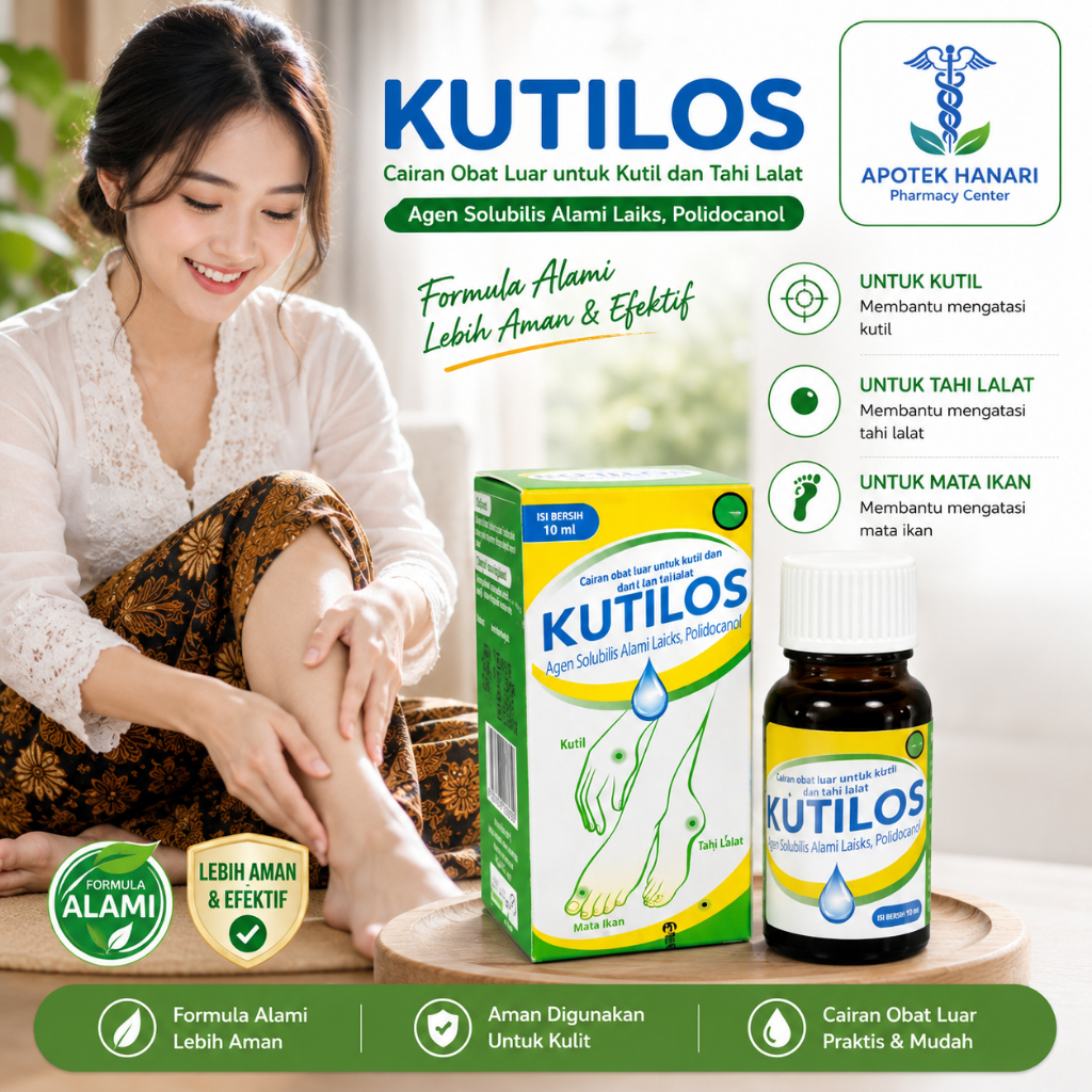 Kutilos 10ml Obat Kutil