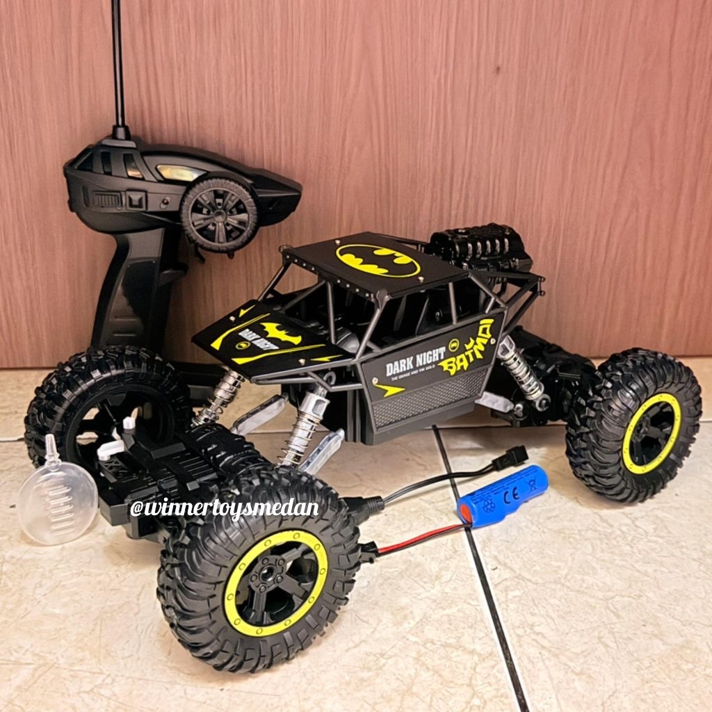 Mainan Mobil Rc Jeep Batman Spray / Mainan Mobil Remote Control Dark Knight Alloy