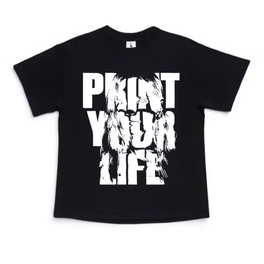 Daffa Store | T-shirt print your life - kaos unisex