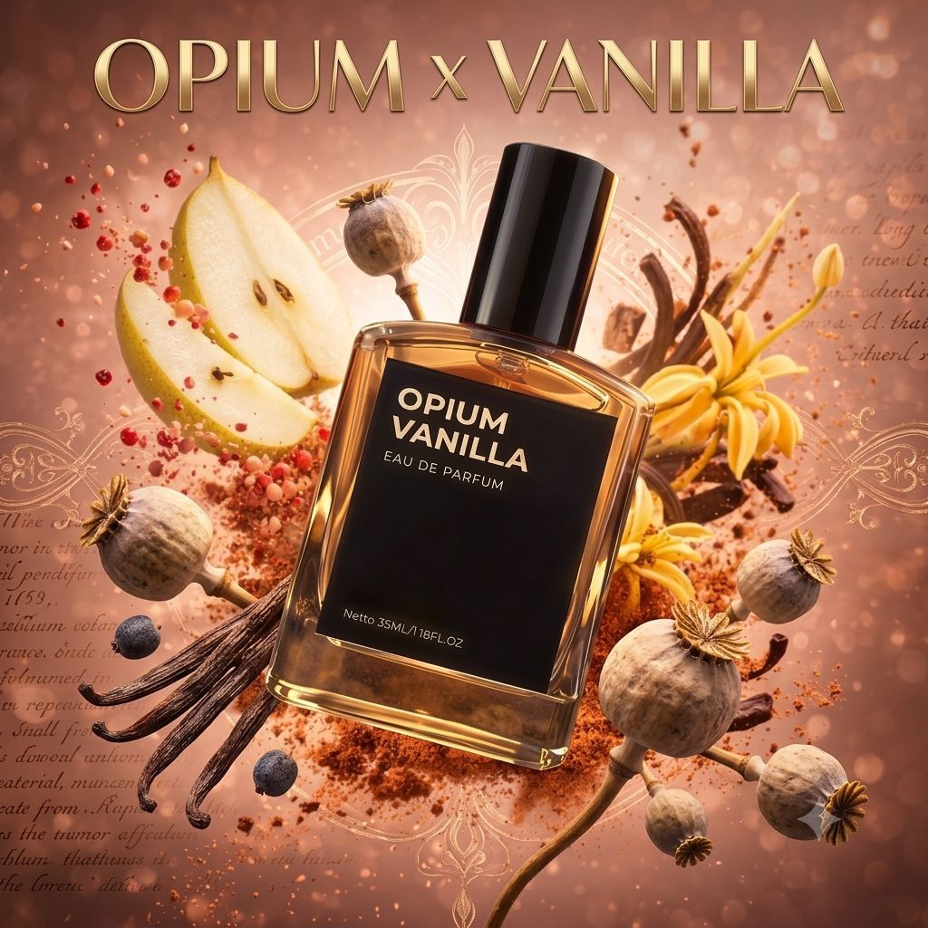 Parfum Opium x Vanilla Sweet Warm EDP Minyak Wangi Wanita Tahan Lama 24 Jam Premium