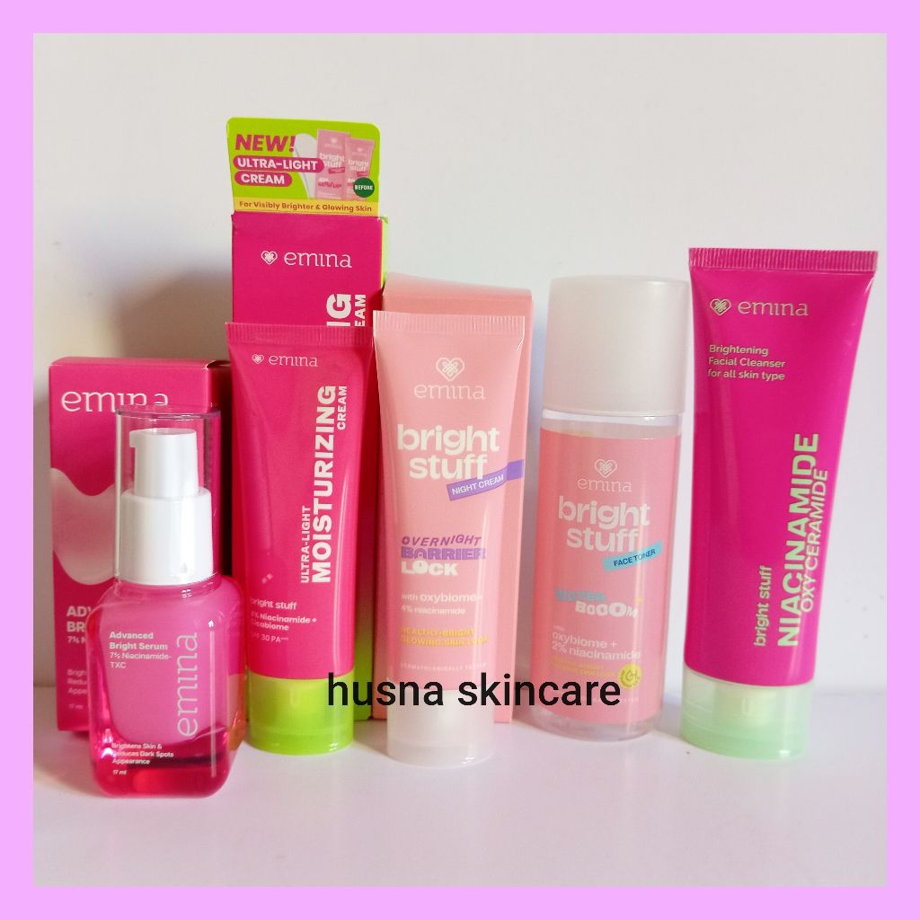 Paket Emina Bright Stuff | Emina Bright Stuff Paket| Paket Skincare Emina