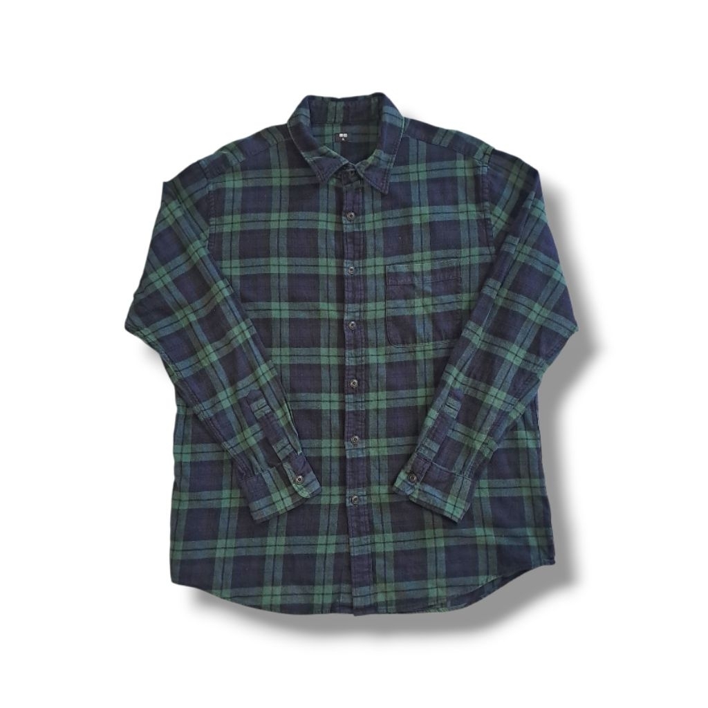 Kemeja flanel uniqlo original