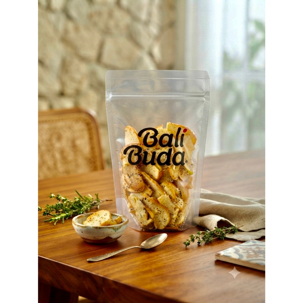 Bali Buda Bagel Chips 125g | Camilan Natural & Handmade Bali