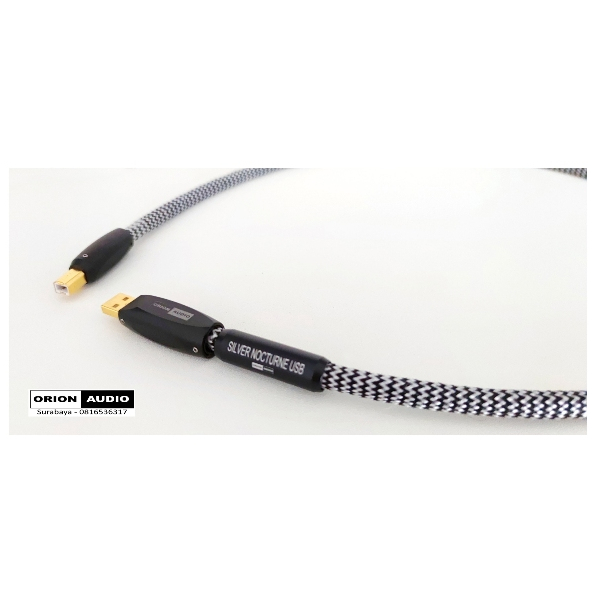 Kabel audio usb2.0 dac hi end A - B Silver Nocturne USB by Orion Audio