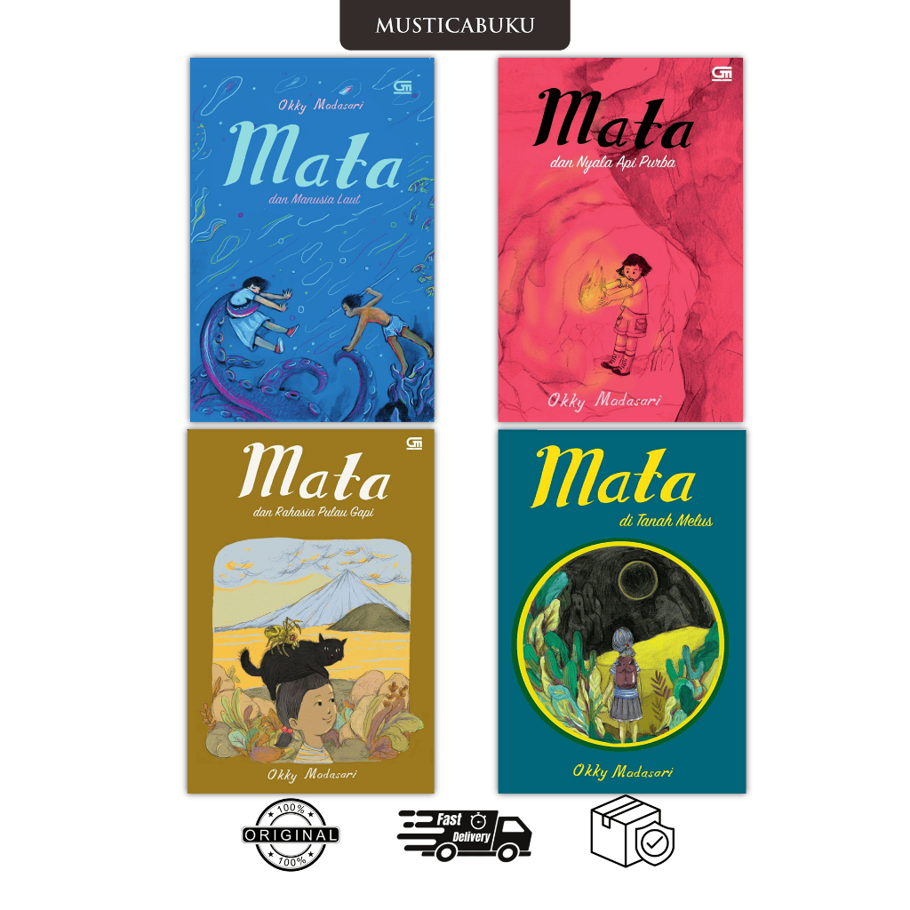 MATA DAN MANUSIA LAUT / MATA DAN NYALA API PURBA / MATA DAN RAHASIA PULAU GAPI / MATA DI TANAH MELUS