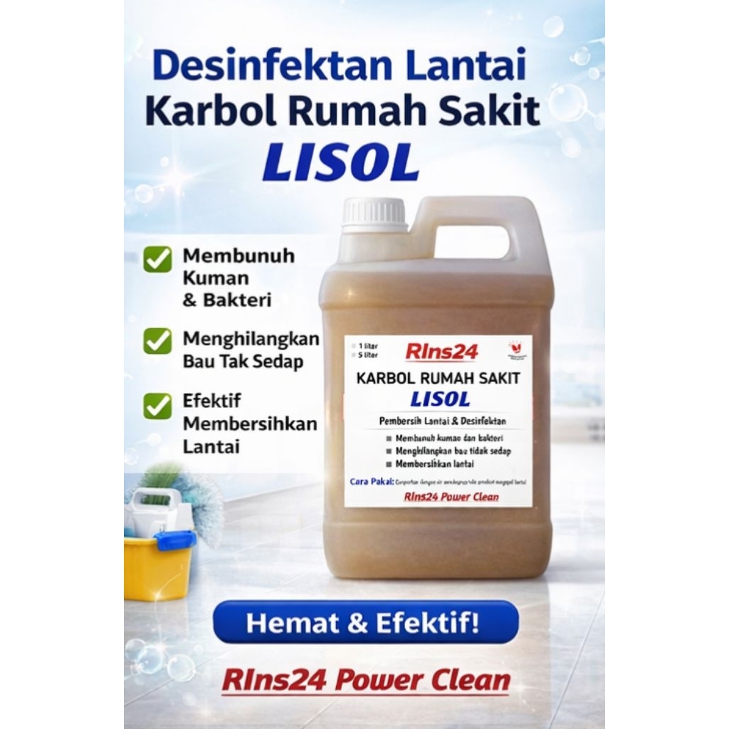 Karbol Rumah Sakit/Lisol 5 liter