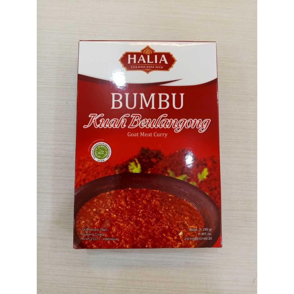 Bumbu Kuah Beulangong / Bumbu Masak khas Aceh
