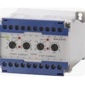 SELCO T2600-01 DUAL CURRENT RELAY (STAR-CURRENT & STOP-CURRENT) 400VAC