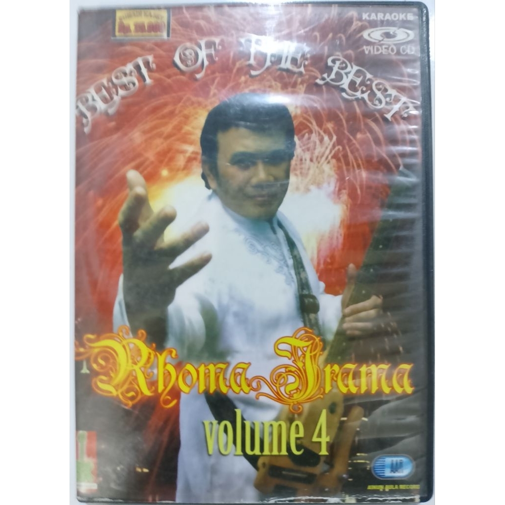 vcd dangdut Rhoma irama best of the best vol 4 aar record