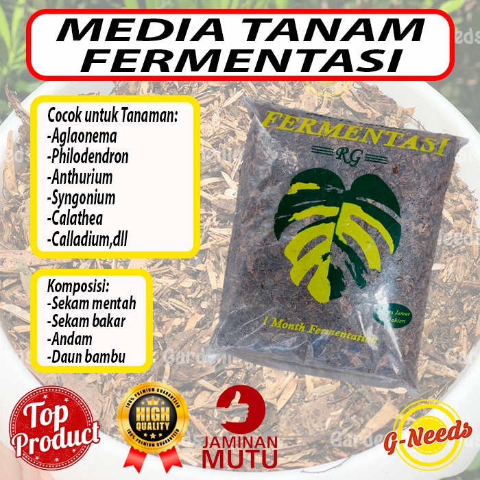 Media Tanam / Media Tanam Fermentasi / Media Fermentasi