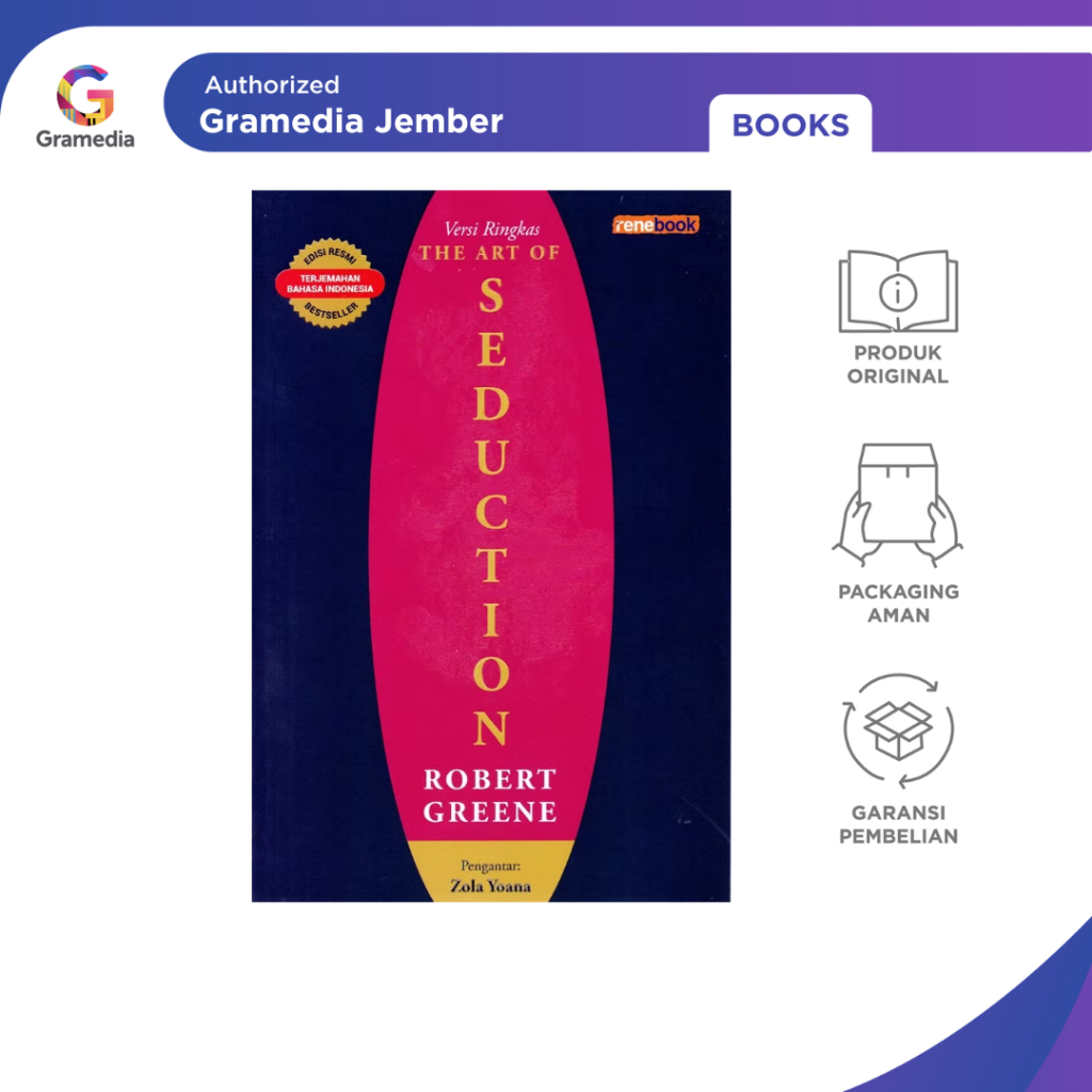 Geamedia Jember - The Art of Seduction (Robert Greene)