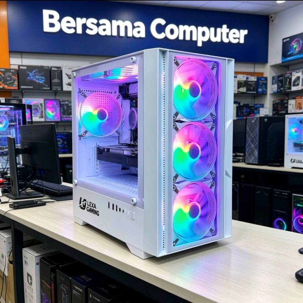 PC Gaming Ryzen 5 5600G + Mobo Asrock + Ram 16 Gb + Ssd 512Gb + Psu 80+ enlight +Hdd 500 GB + Edit +