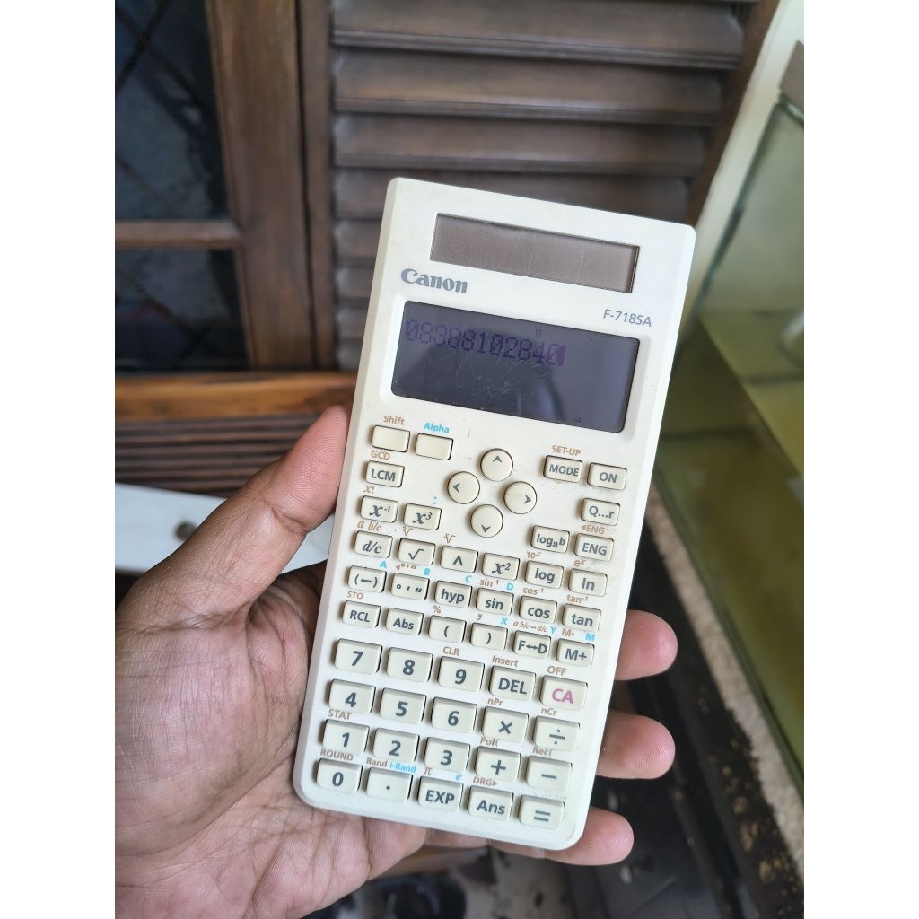 Canon scientific kalkulator F-718S series (minus)