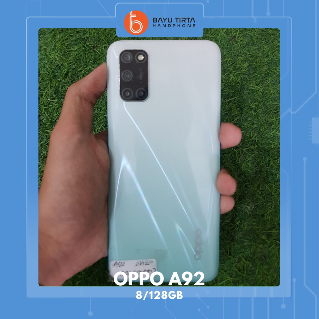 OPPO A92 (8/128GB) |Stream White, | Second / Bekas | B26