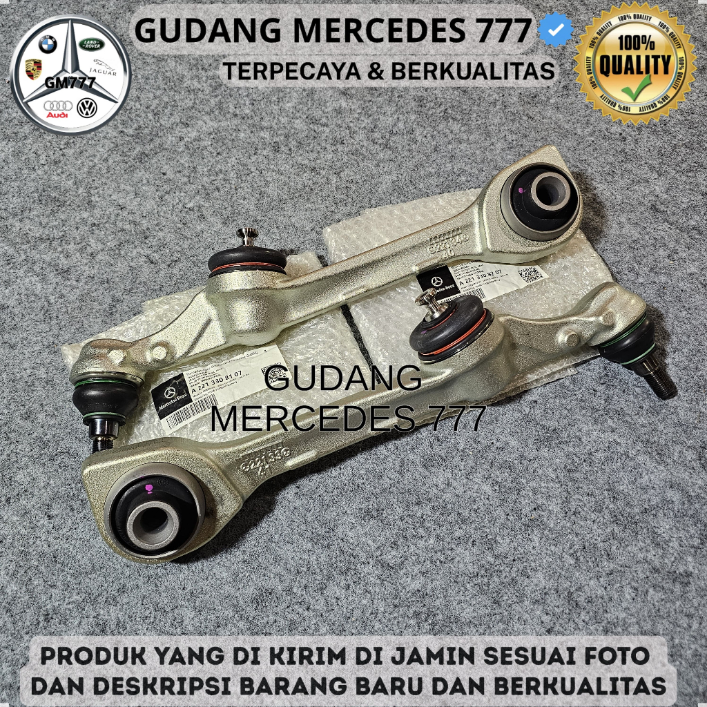 ARM BAWAH BESI MERCEDES BENZ W221 S300 350 S500 CONTROL ARM LOWER MERCY W221