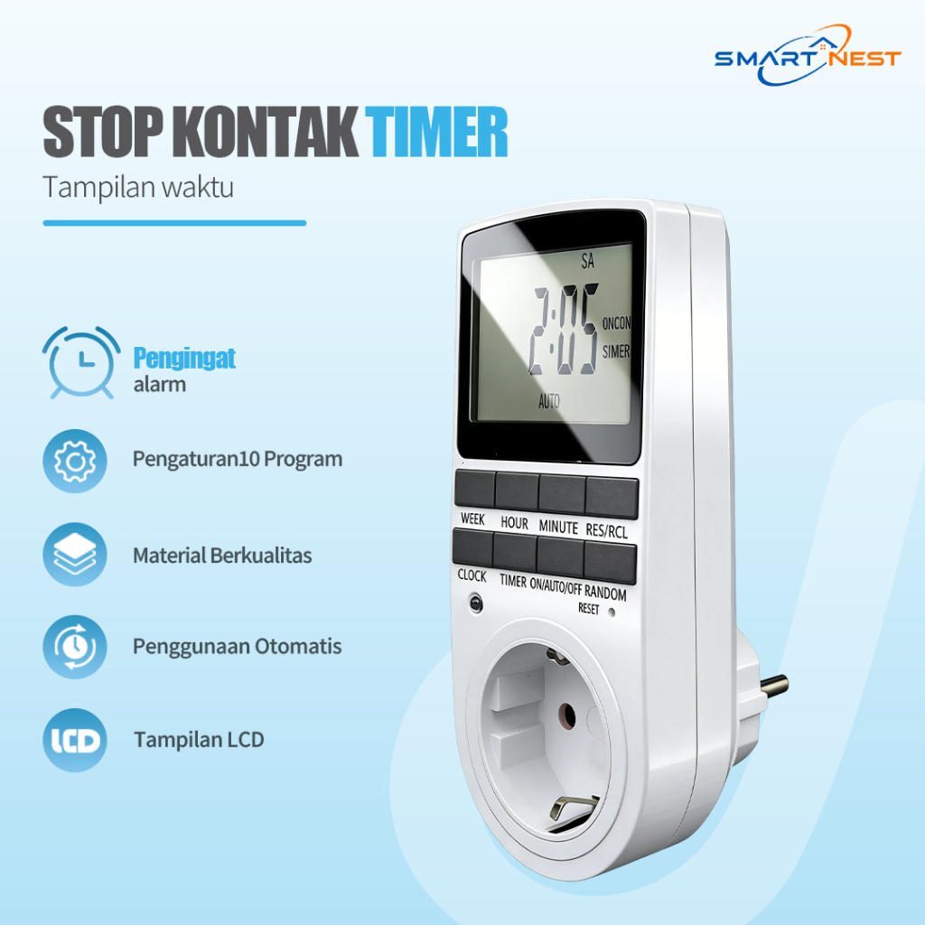 Programmable Digital Timer Switch  Kontak Digital Timer Switch / Programmable Timing